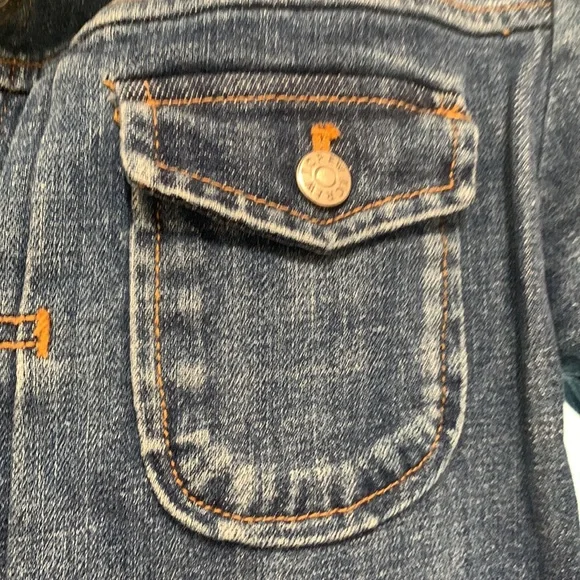 J Crew size Mediumstonewashed jean jacket M - Picture 3 of 4